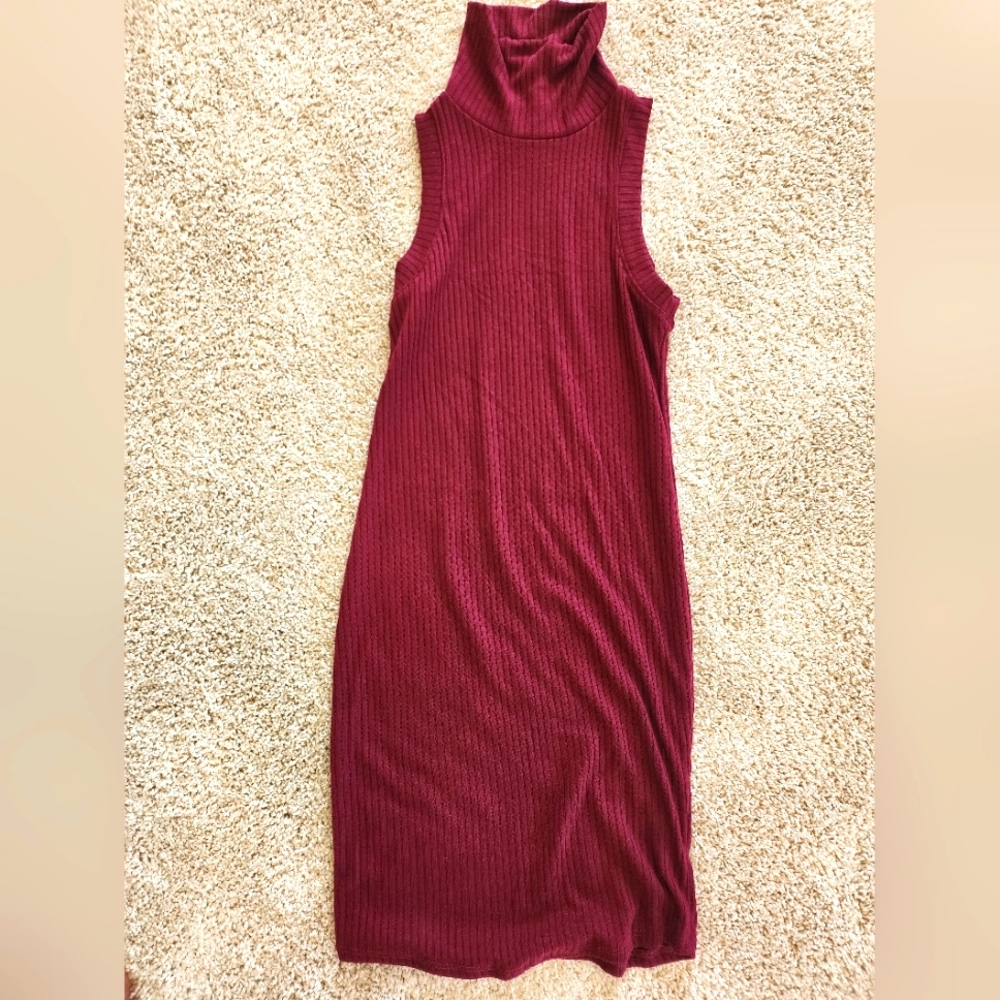 Turtleneck dress